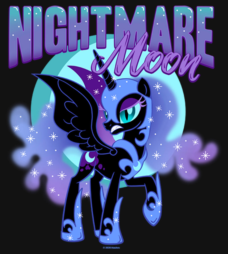 Girl's My Little Pony Princess Luna Nightmare Moon T-Shirt