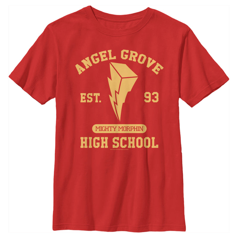 Boy's Power Rangers Angel Grove Rangers T-Shirt