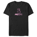 Men's Peppa Pig Neon Flame Logo T-Shirt