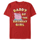 Men's Peppa Pig Daddy of the Birthday Girl T-Shirt