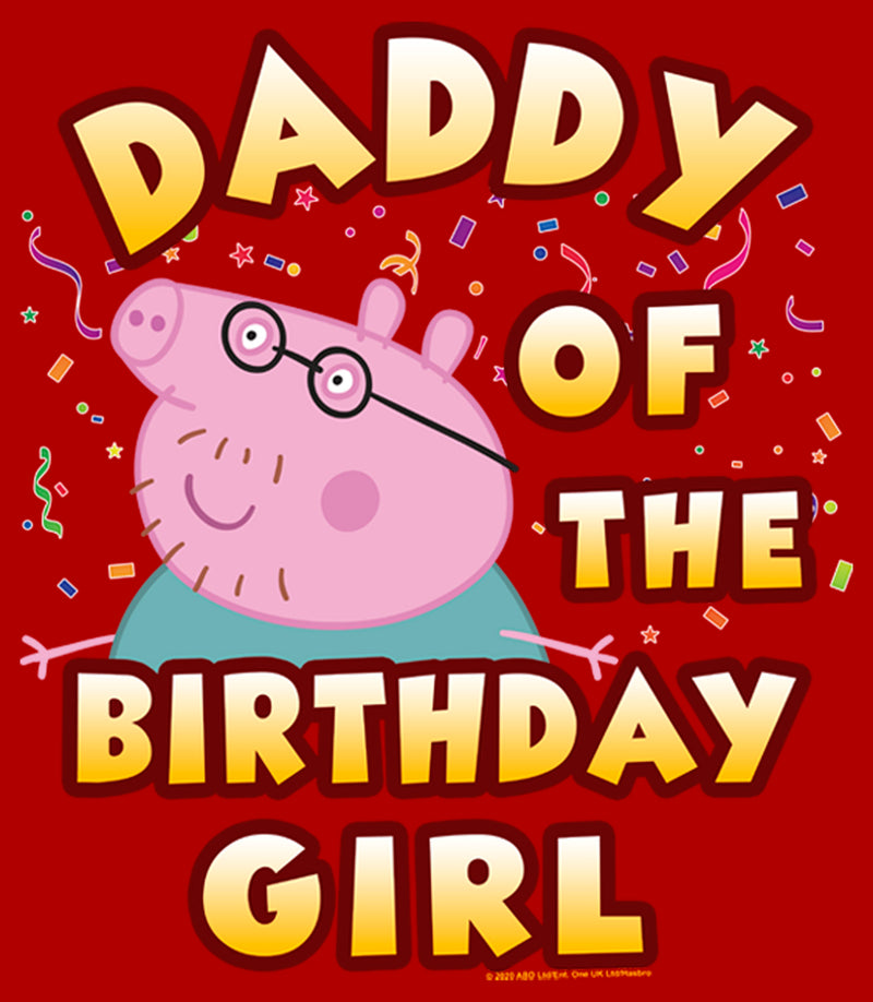 Men's Peppa Pig Daddy of the Birthday Girl T-Shirt