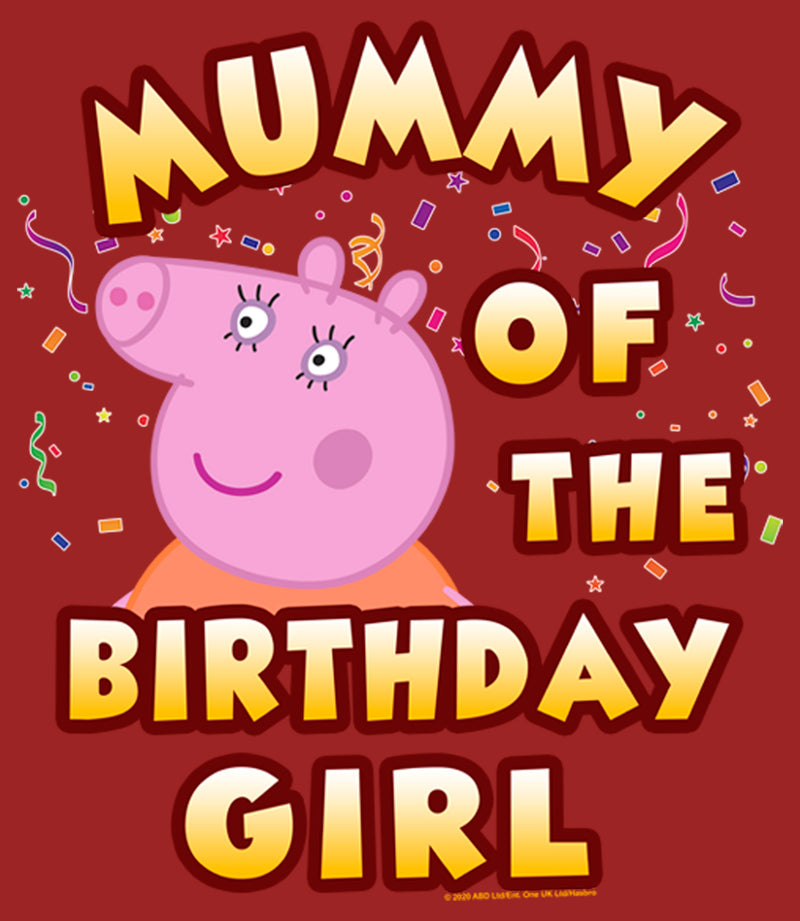 Women's Peppa Pig Mummy of the Birthday Girl T-Shirt