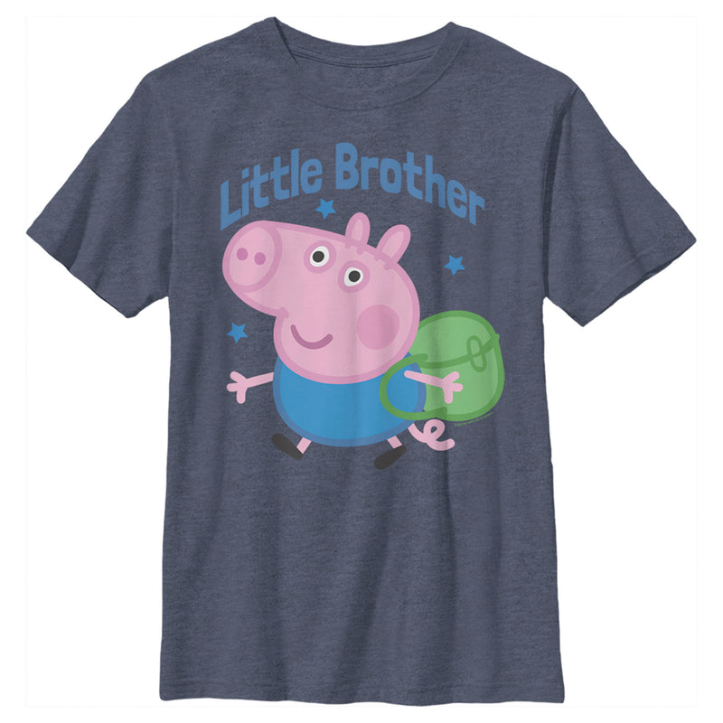 Boy's Peppa Pig George Little Brother T-Shirt