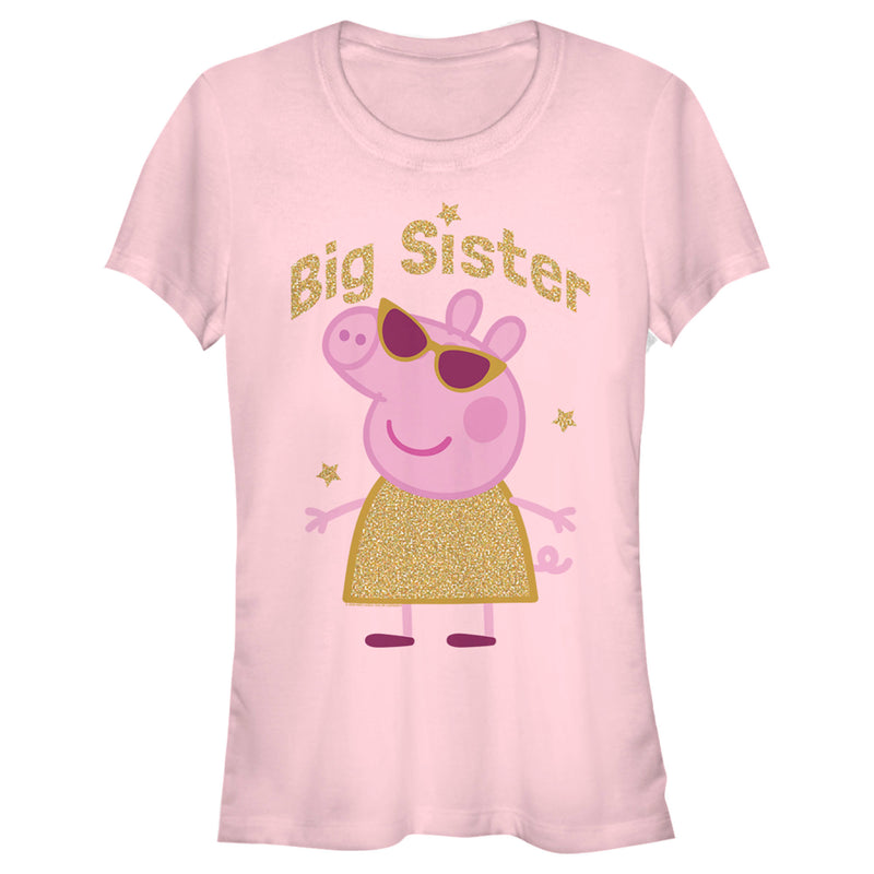 Junior's Peppa Pig Big Sister T-Shirt