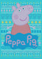 Girl's Peppa Pig Distressed Christmas Sweater T-Shirt