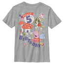 Boy's Peppa Pig Magical 5th Birthday T-Shirt