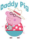 Men's Peppa Pig Daddy Pig Tourist T-Shirt