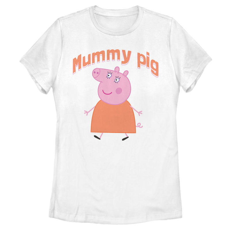 Women's Peppa Pig Mummy Pig T-Shirt