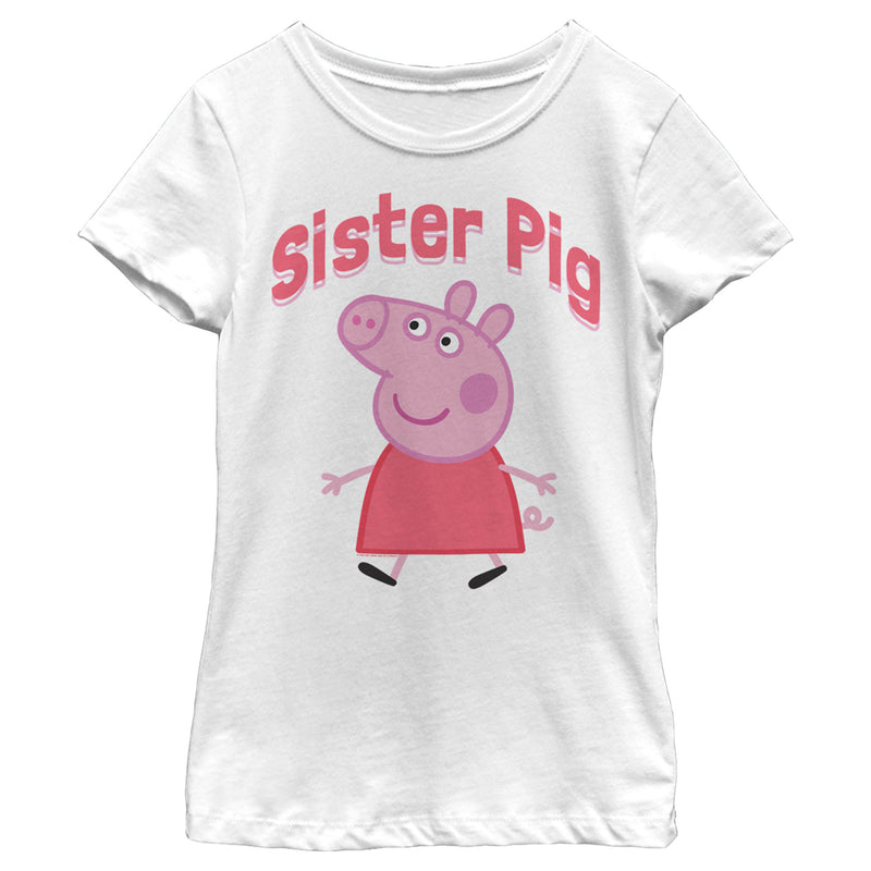 Girl's Peppa Pig Sister Pig T-Shirt