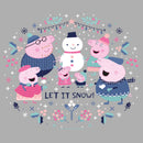 Boy's Peppa Pig Christmas Let it Snow T-Shirt