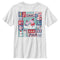 Boy's Peppa Pig Christmas Too Cool for Yule Quilt Square T-Shirt