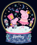 Girl's Peppa Pig Hooray it's Christmas T-Shirt