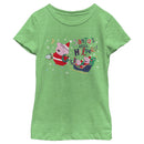 Girl's Peppa Pig Christmas Santa's Little Helpers T-Shirt