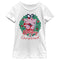 Girl's Peppa Pig Hooray it's Christmas Wreath T-Shirt