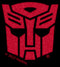 Men's Transformers Red Autobots Logo Jogger Pants