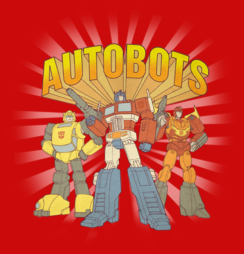 Boy's Transformers Autobots Retro Trio T-Shirt