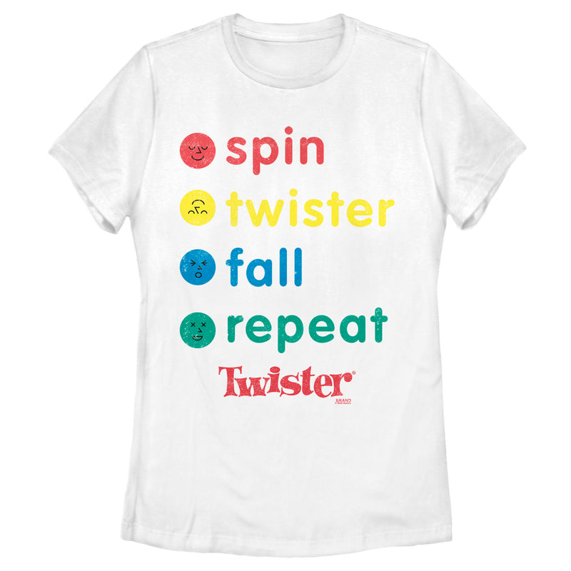 Women's Twister Spin Fall Repeat T-Shirt