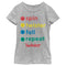 Girl's Twister Spin Fall Repeat T-Shirt