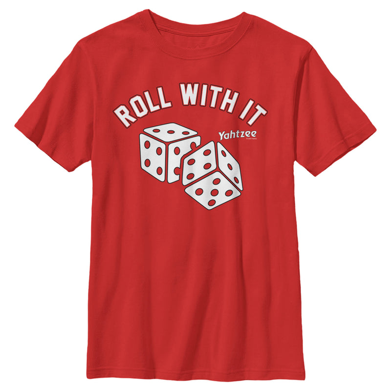 Boy's Yahtzee Roll With It T-Shirt