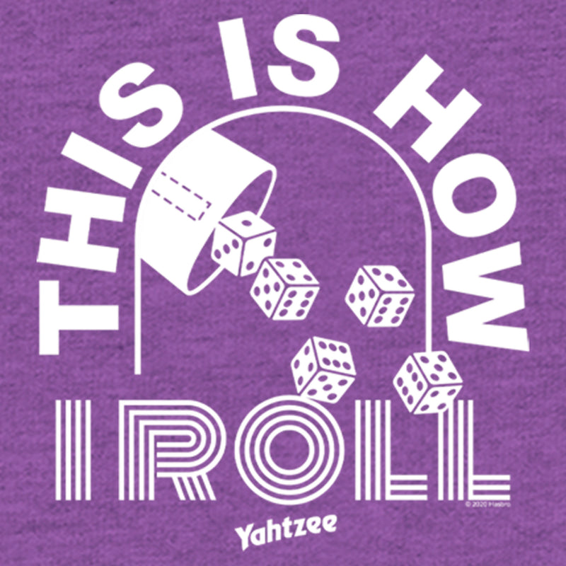 Girl's Yahtzee How I Roll T-Shirt