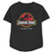 Women's Jurassic Park Distressed Logo T-Shirt
