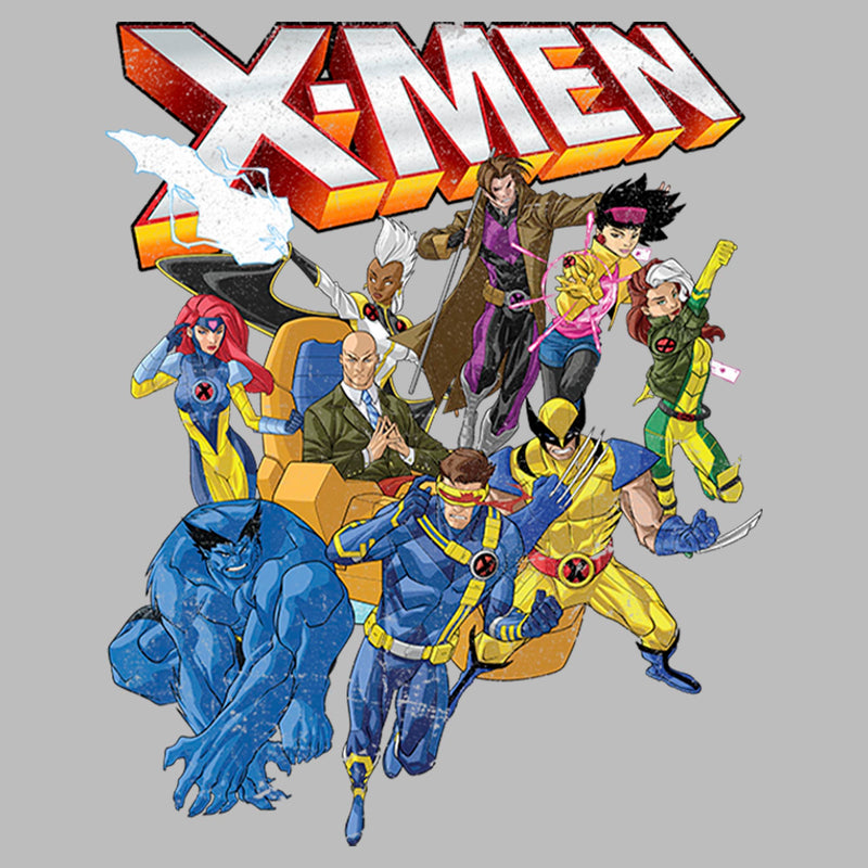 Men's Marvel X-Men Retro Group Shot T-Shirt