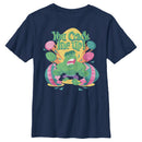 Boy's Marvel Easter Hulk Crack Me Up T-Shirt