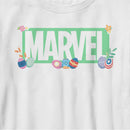 Boy's Marvel Easter Themed Logo T-Shirt