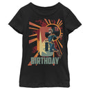 Girl's Marvel Carol Danvers 6th Birthday T-Shirt