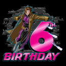 Boy's Marvel Gambit 6th Birthday Action Pose T-Shirt