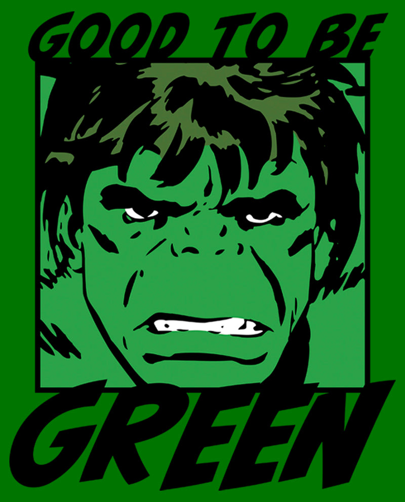 Men's Marvel St. Patrick's Day Hulk Good to be Green T-Shirt