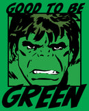 Junior's Marvel St. Patrick's Day Hulk Good to be Green T-Shirt