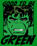 Boy's Marvel St. Patrick's Day Hulk Good to be Green T-Shirt