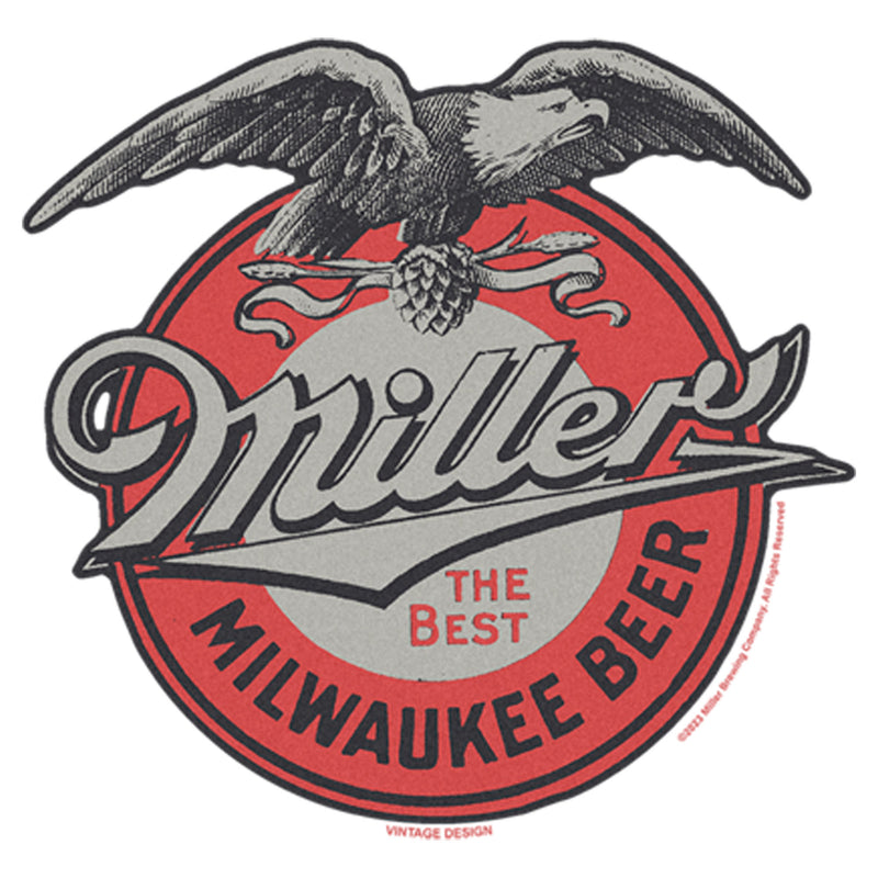 Men's Miller High Life The Best Milwaukee Beer Logo T-Shirt
