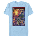 Men's Marvel Eternals Immortals Walk the Earth Comic Book Cover T-Shirt