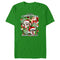 Men's Lost Gods Meowy and Bright Christmas T-Shirt