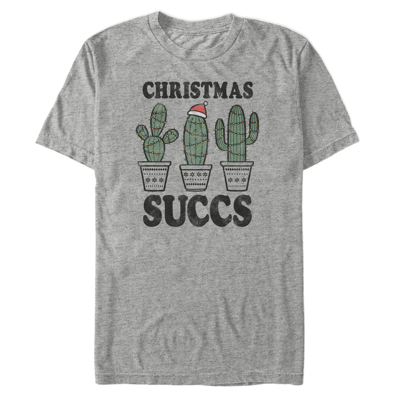 Men's Lost Gods Christmas Succulents T-Shirt