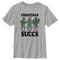 Boy's Lost Gods Christmas Succulents T-Shirt