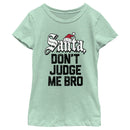 Girl's Lost Gods Santa Don’t Judge Me T-Shirt