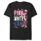 Men's The Pink Panther Patriotic Pink White and Blue T-Shirt