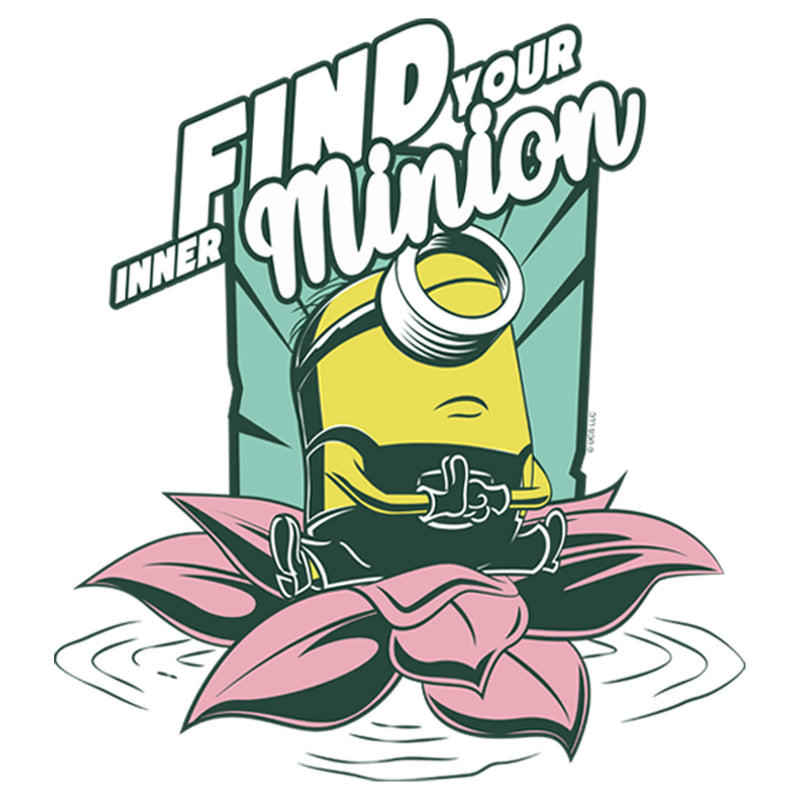 Girl's Minions: The Rise of Gru Stuart Find Your Inner Minion T-Shirt