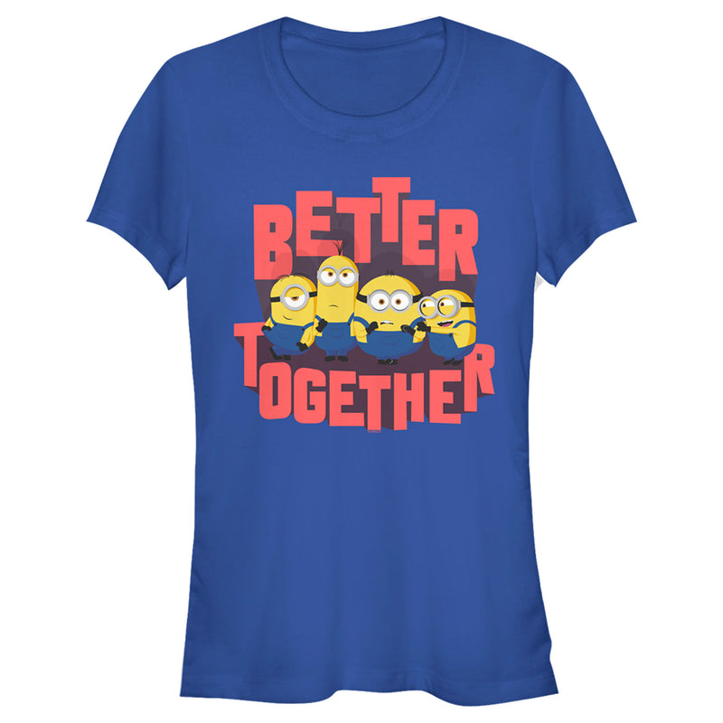 Junior's Minions: The Rise of Gru Better Together T-Shirt