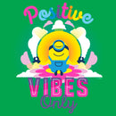 Junior's Minions: The Rise of Gru Stuart Positive Vibes Only T-Shirt