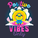 Women's Minions: The Rise of Gru Stuart Positive Vibes Only T-Shirt