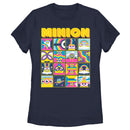 Women's Minions: The Rise of Gru Rainbow Panels T-Shirt