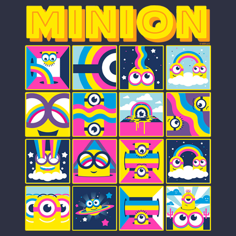 Women's Minions: The Rise of Gru Rainbow Panels T-Shirt