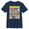 Boy's Minions: The Rise of Gru Rainbow Panels T-Shirt