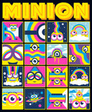 Girl's Minions: The Rise of Gru Rainbow Panels T-Shirt