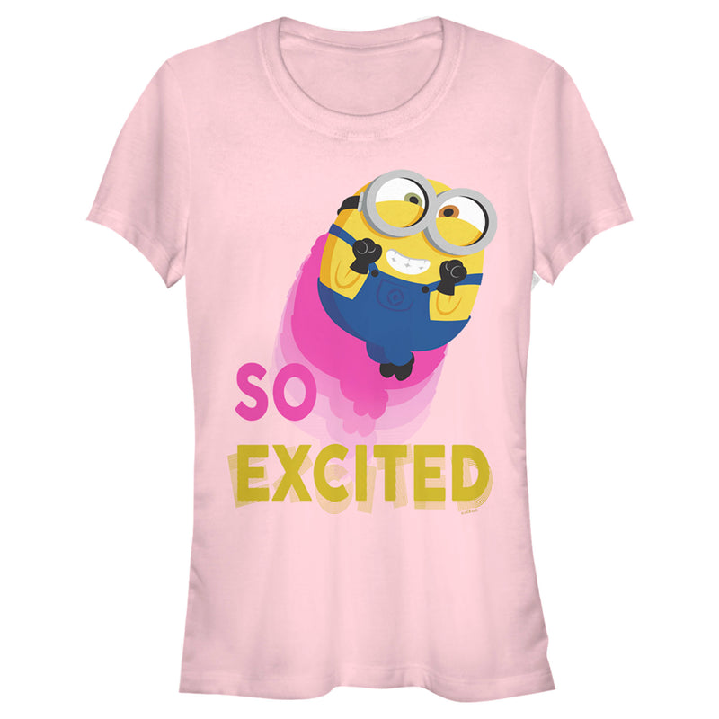 Junior's Minions: The Rise of Gru Bob So Excited T-Shirt