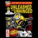 Men's Minions: The Rise of Gru Unleashed and Unhinged Poster T-Shirt